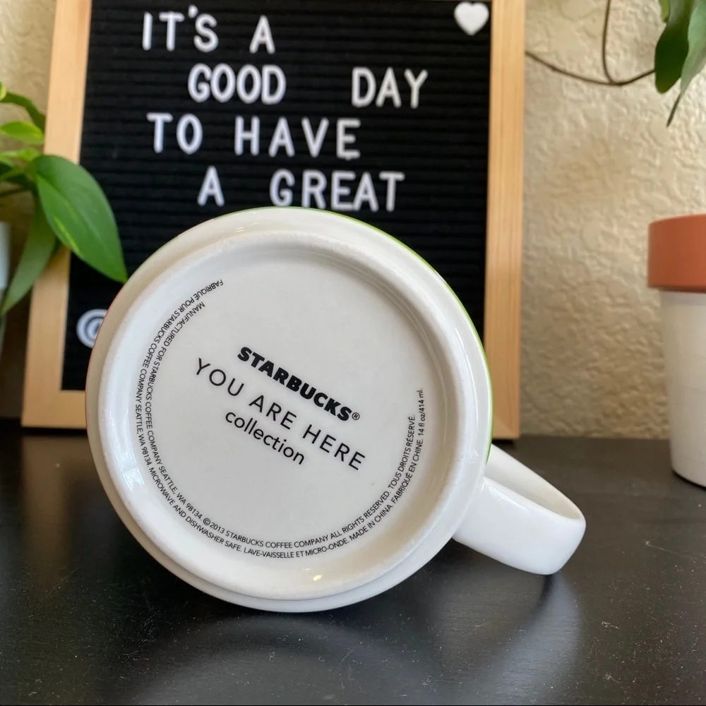 Starbucks you are here Dallas mug 2013‎
